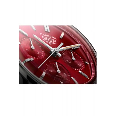 TAG HEUER - TAG HEUER Carrera Red Dial