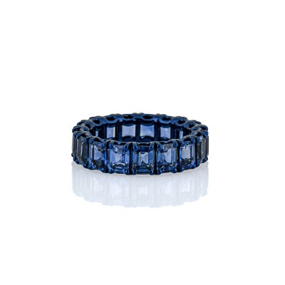 KESSARIS - Sapphire Eternity Ring