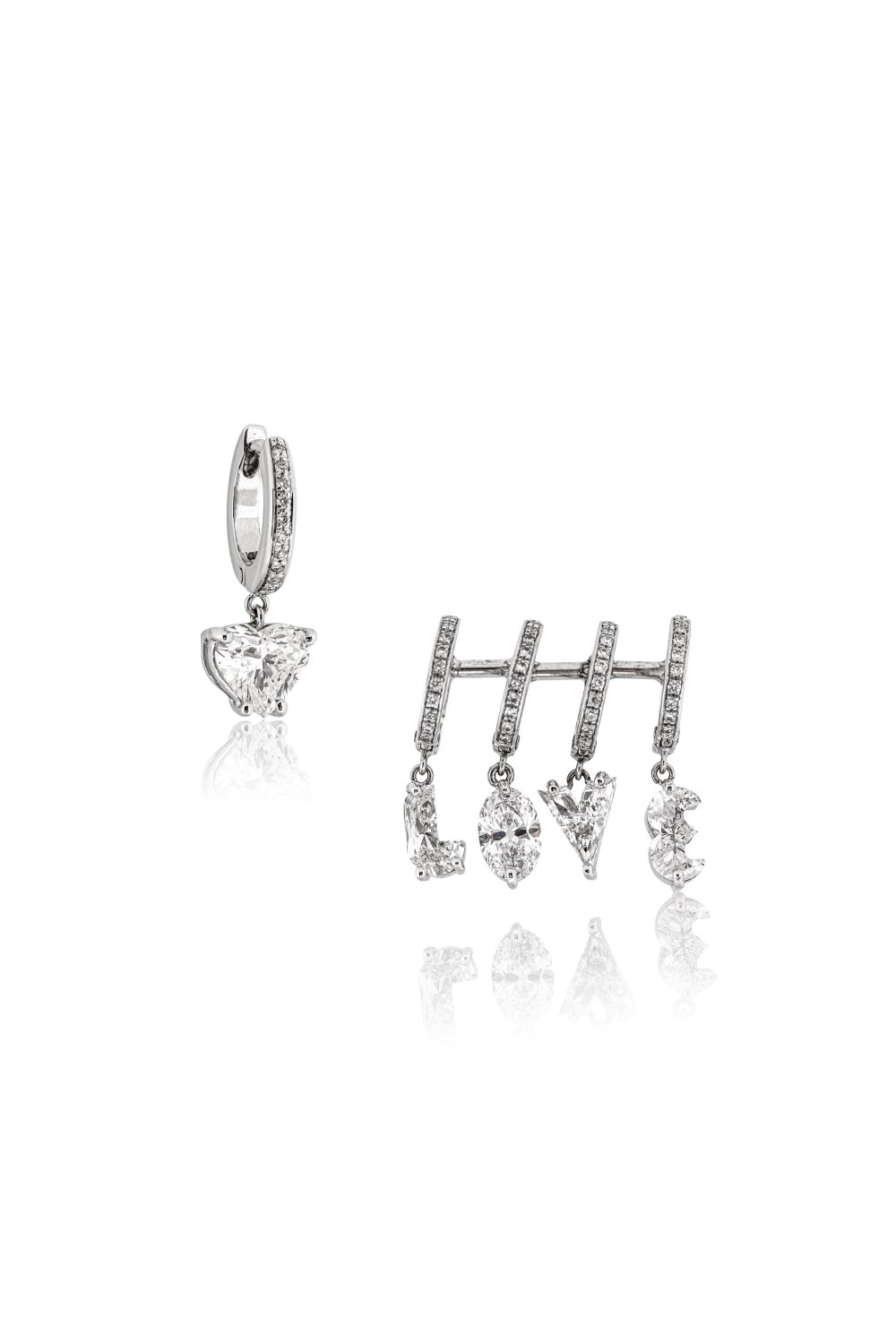 ANASTASIA KESSARIS - Custom Cut Diamond Earrings
