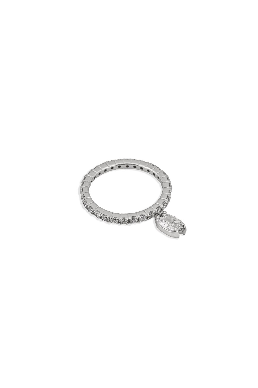 ANASTASIA KESSARIS - Custom Letter Diamond Ring