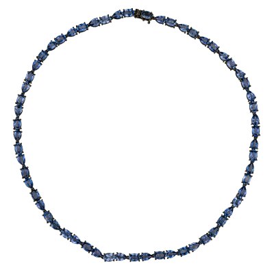 LA TACHE BOBO - Sapphire Necklace