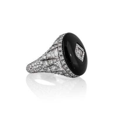 BUSATTI MILANO - Diamond Bold Ring