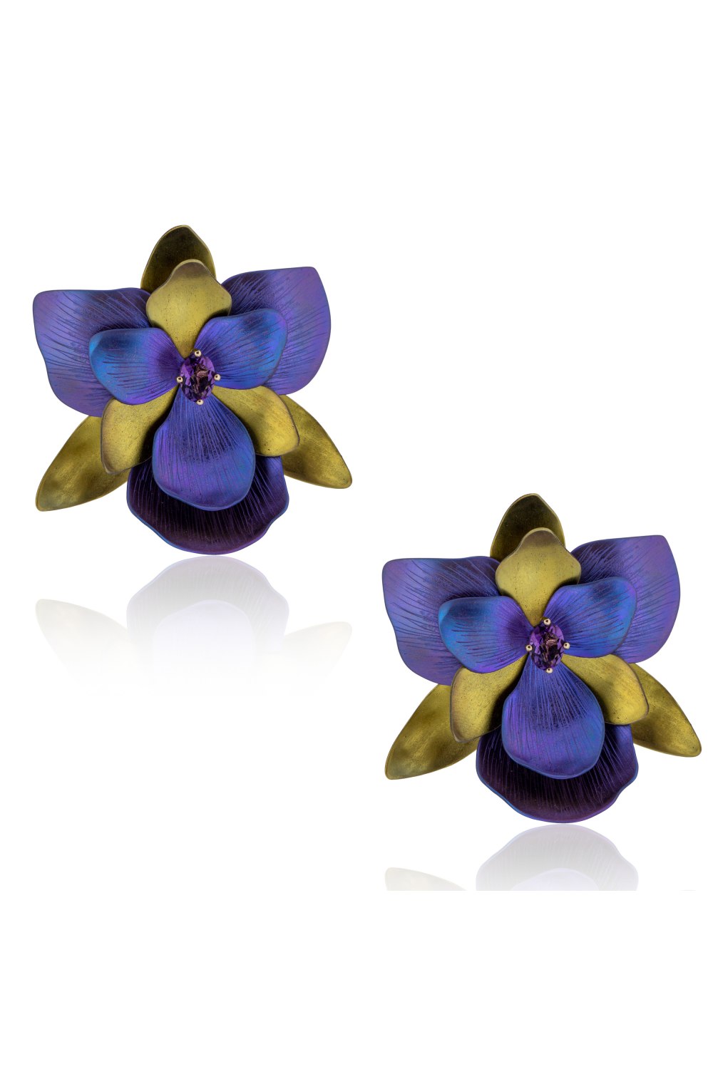 ANASTASIA KESSARIS - Dahlia Bouquet Earrings