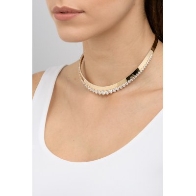 Kessaris Diamond Chocker Necklace